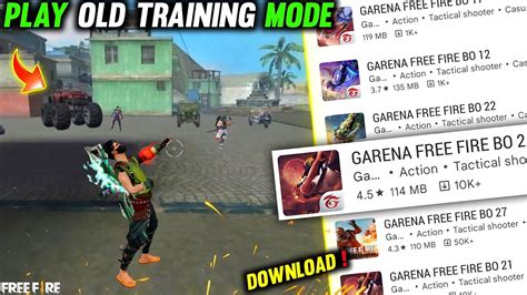 Older versions of Free Fire (Android) .